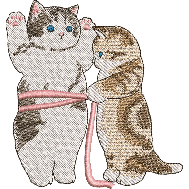 Котики с рулеткой