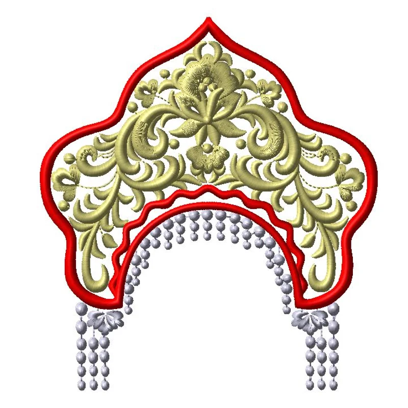 Кокошник большой