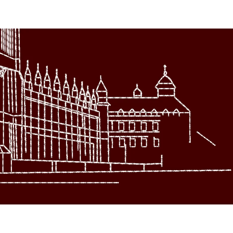 Биг Бен line art