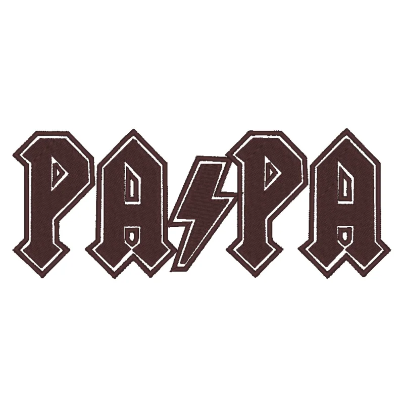 Надпись PAPA