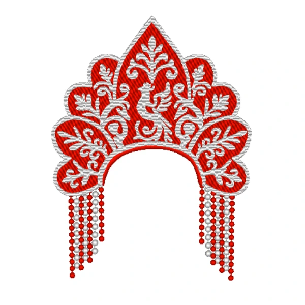 Русский народный кокошник