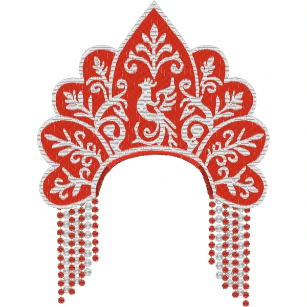 Русский народный кокошник