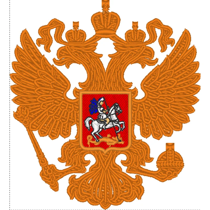 Герб 10 на 11 см