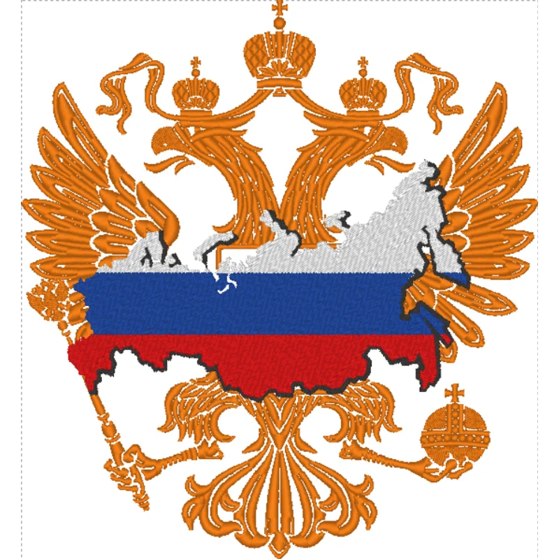 Герб с флагом