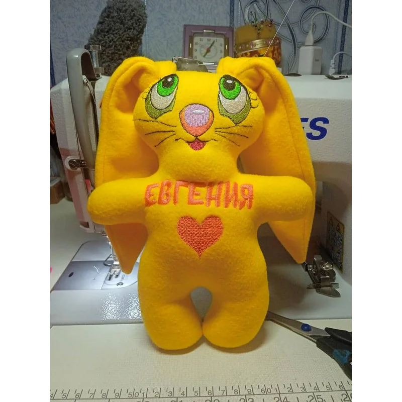 Мягкая игрушка зайка Лапуля