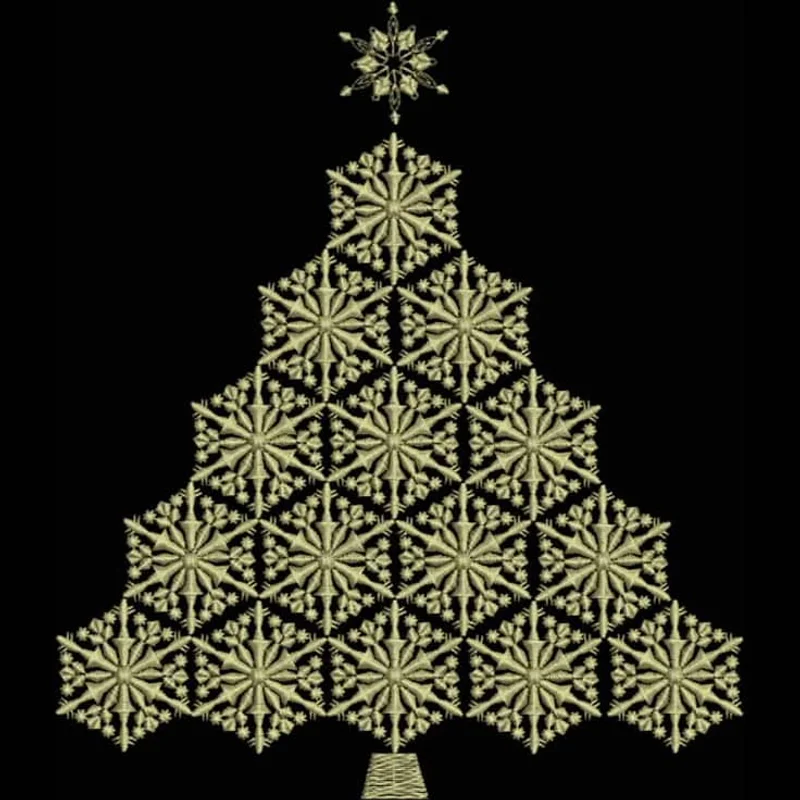 Золотая елка