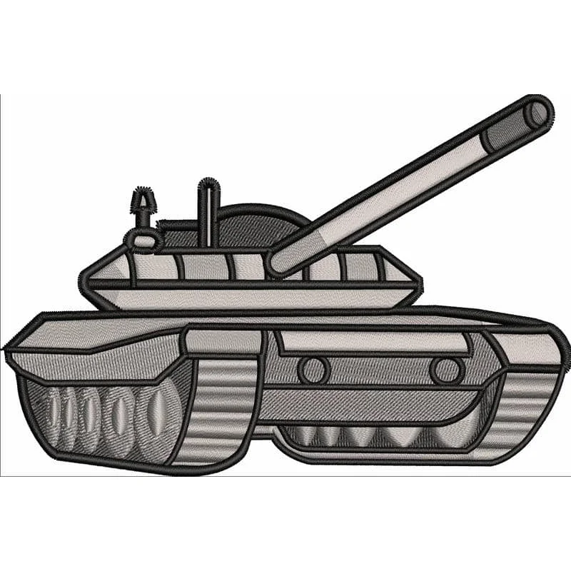 Танк серый