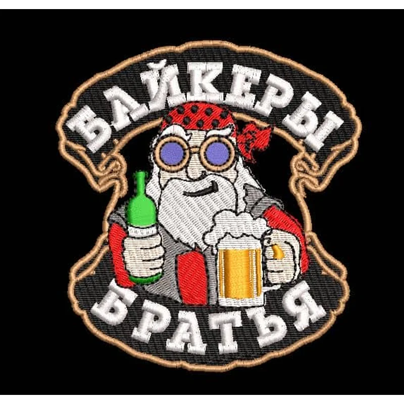 Байкеры Братья шеврон 2