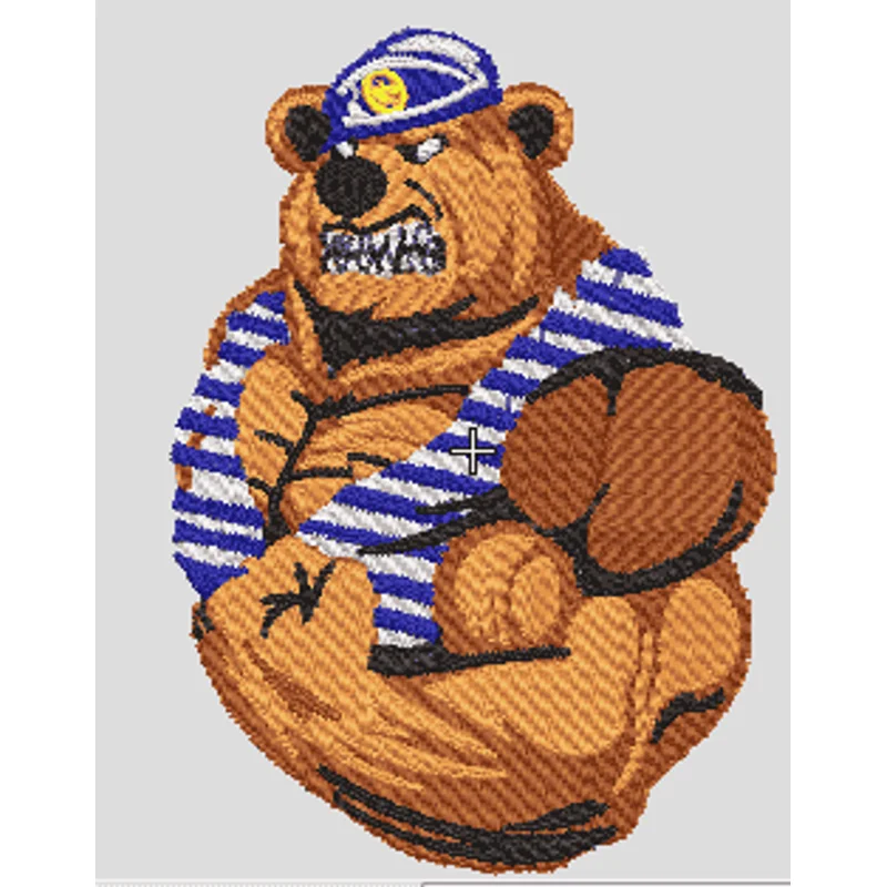 Медведь в берете