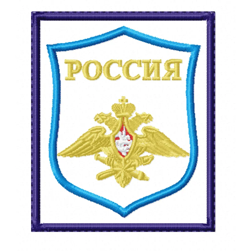 Шеврон нарукавный ВКС России парадный
