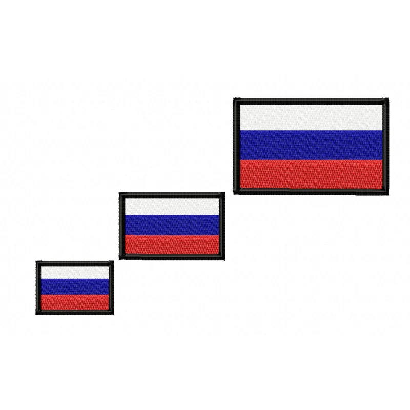 Флаг РФ три размера