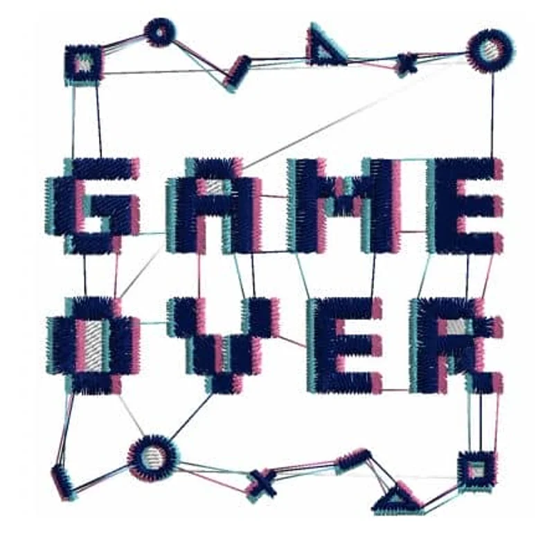 Game Over Pixel