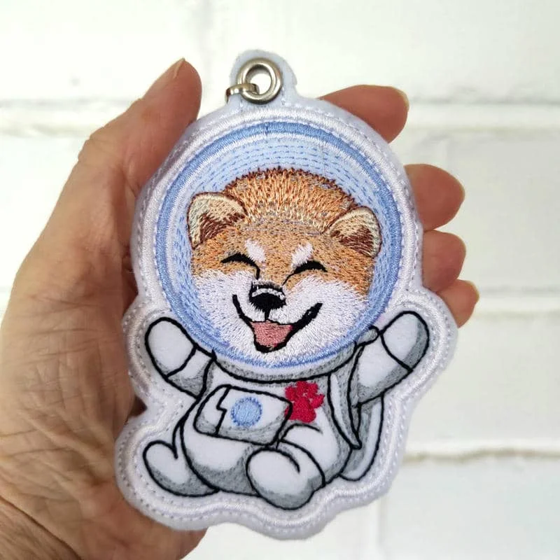 Сиба Ину космонавт