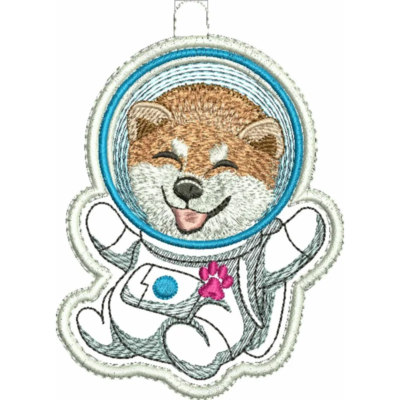 Сиба Ину космонавт