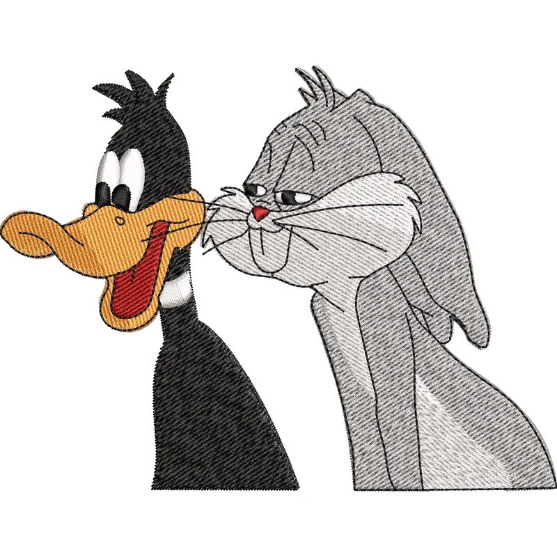 Bugs Bunny and Daffy Duck