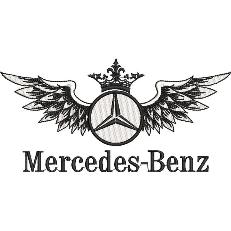 Мercedes-Benz (с короной и крыльями)