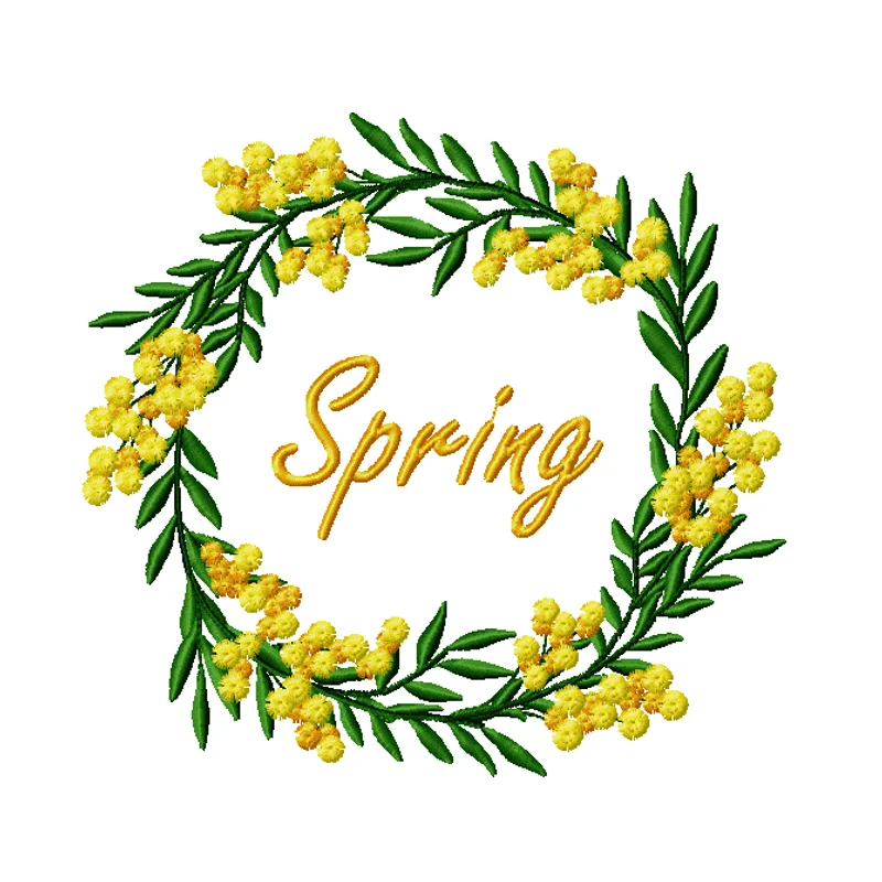 Венок мимозы Spring