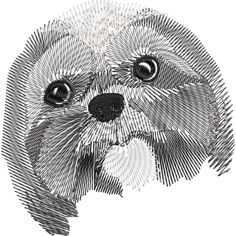 Серая собака