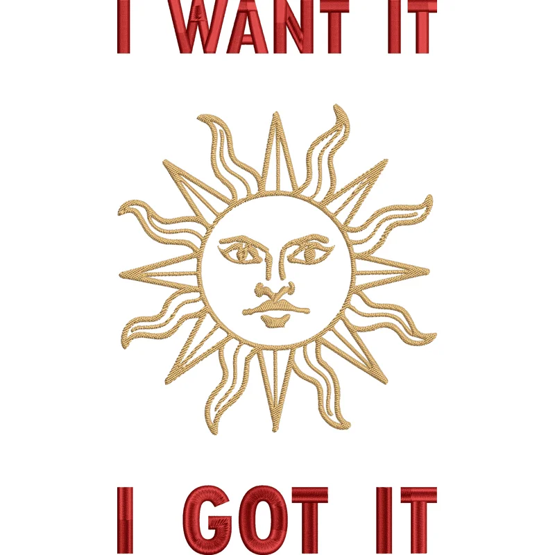 Sun. I want it