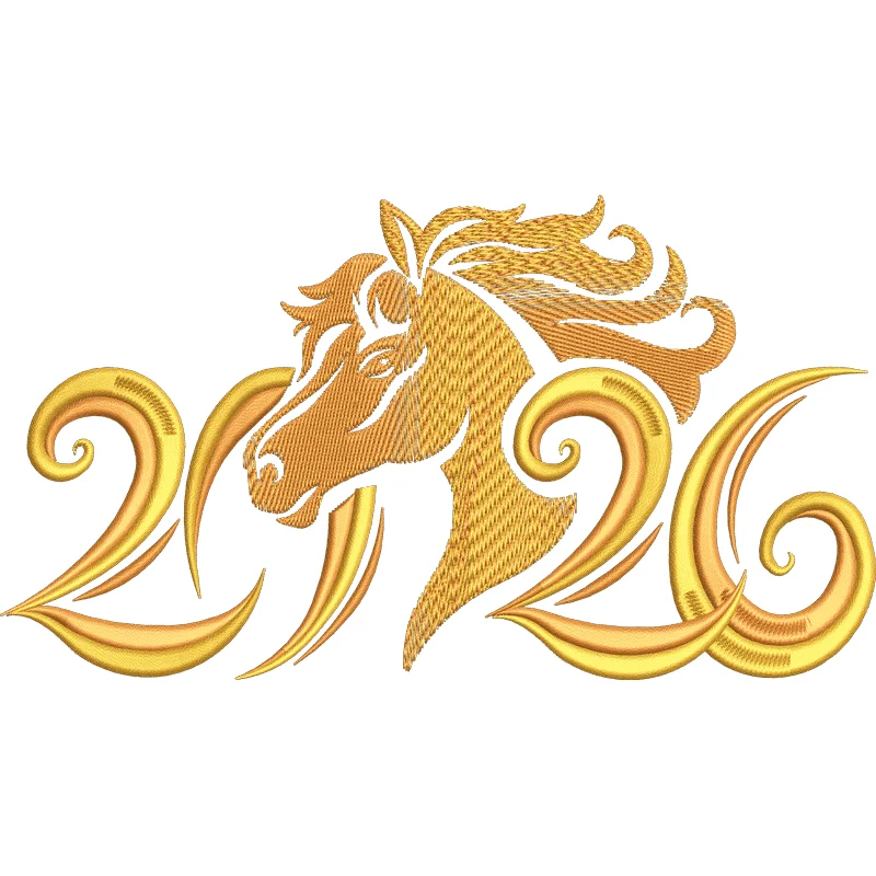 2026 год Лошади (3 размера)