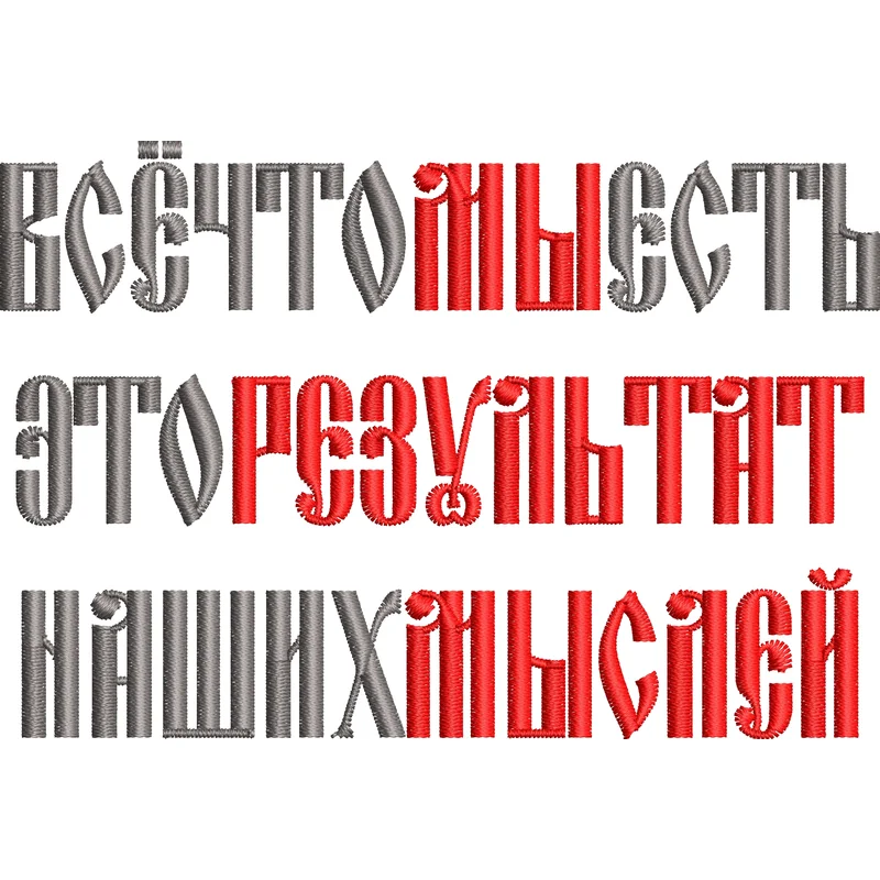 Мы результат мыслей