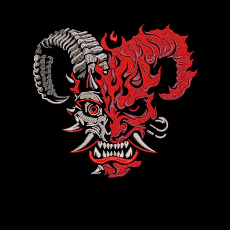 Cyberpunk devil /киберпанк / демон