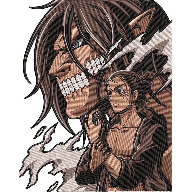 Эрен Йегер Аниме Атака Титанов / Eren Attack on Titan 01