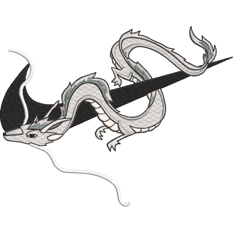 Аниме Хаку Унесённые призраками Haku Anime spirited away dragon Nike