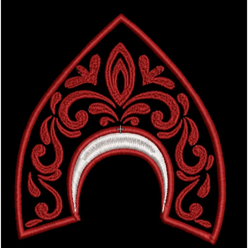 Кокошник красивый