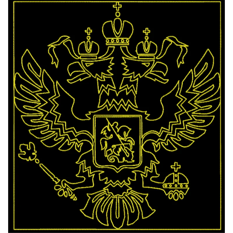 Герб контурно