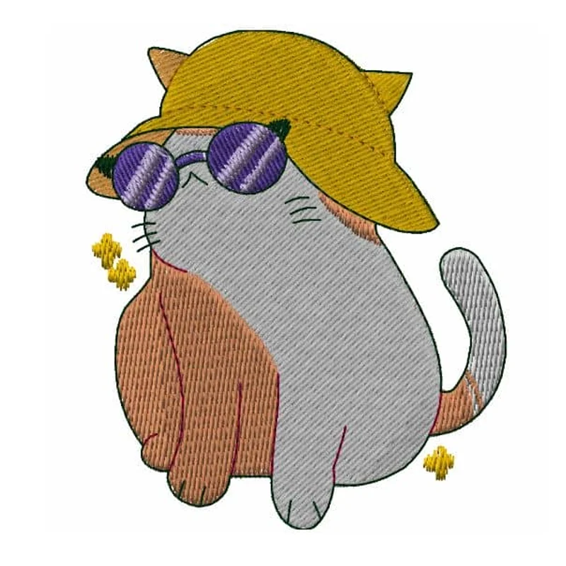 Котик в панаме