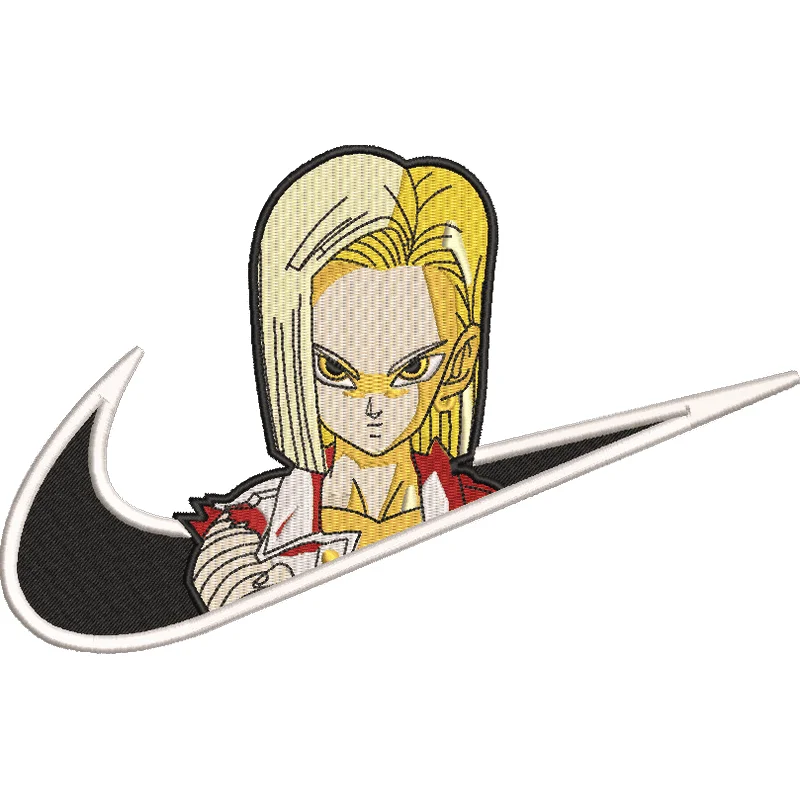 Android 18, Anime Dragonball/ Андроид 18. Аниме Драгонбол. Жемчужина Дракона Nike