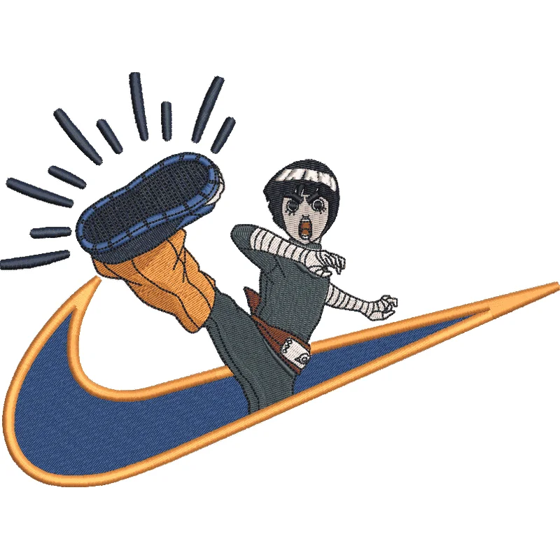 Rock Lee, Anime Naruto/ Рок Ли. Аниме Наруто Nike