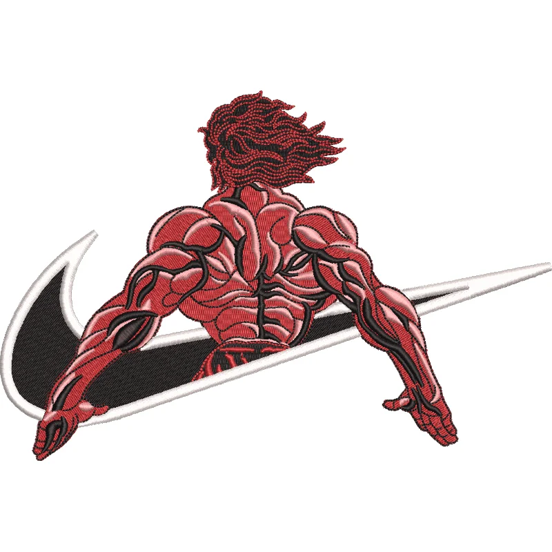 Yujiro Hanma, Baki Hanma/ Юджиро Ханма. Аниме Боец Баки Nike