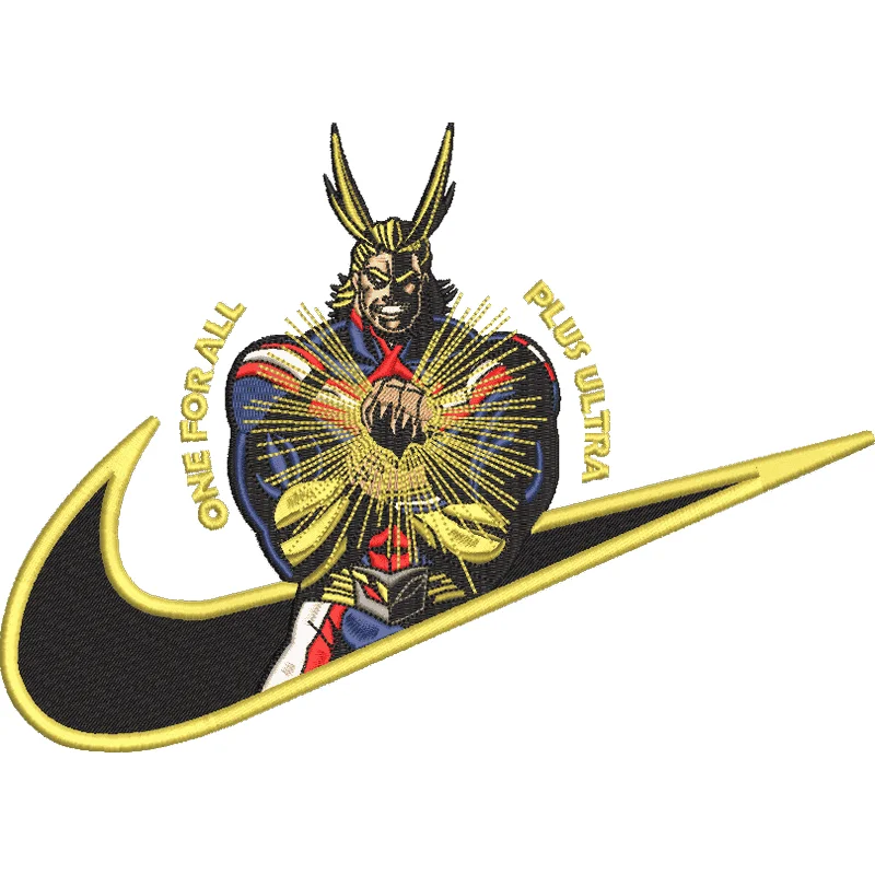 Всемогущий. Аниме Моя Геройская Академия. All Might. My Hero Academia Nike