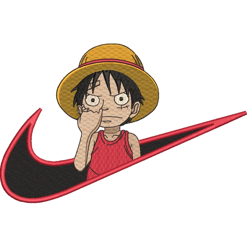 Monkey D Luffy. Anime One Piece/ Аниме Ван Пис. Луффи Nike