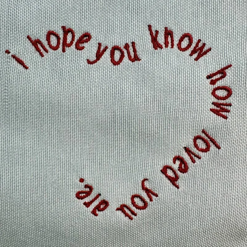 I Hope You Know How Loved You Are