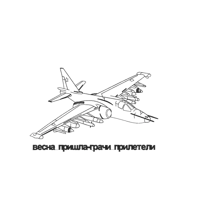 Грачи прилетели  самолет истребитель