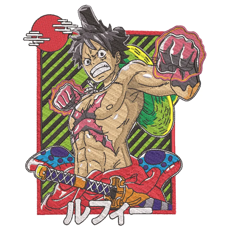 Аниме Luffy One Piece/Луффи Ван Пис 01