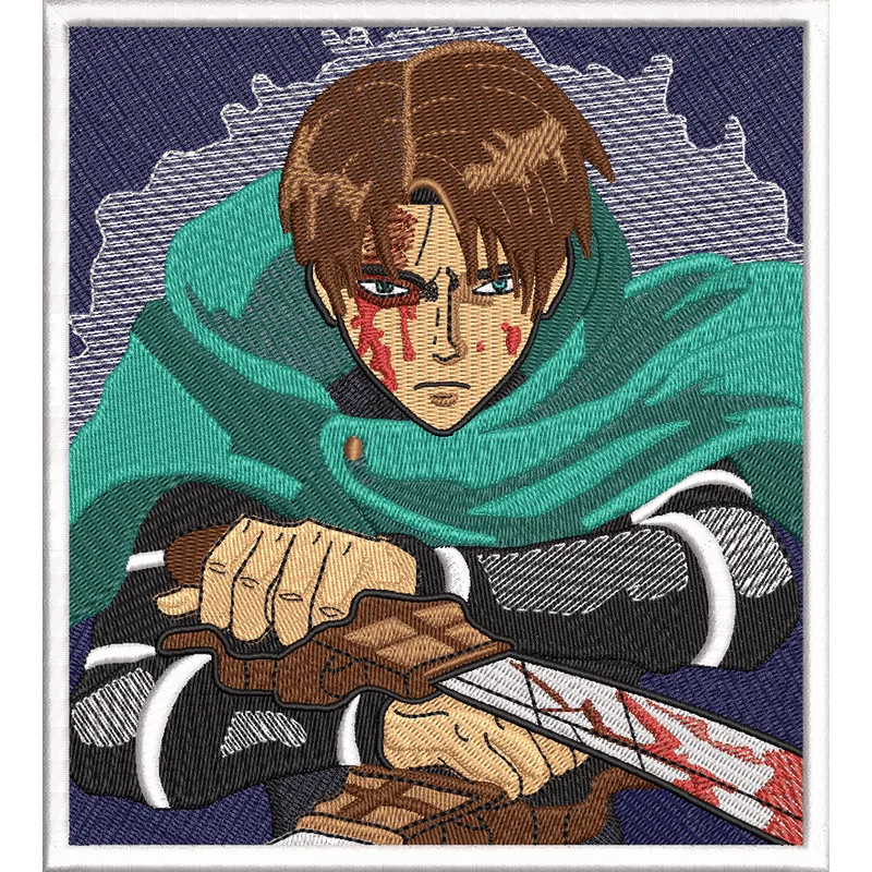 Аниме Levi Ackerman Attack on Titan/Леви Аккерман Атака Титанов