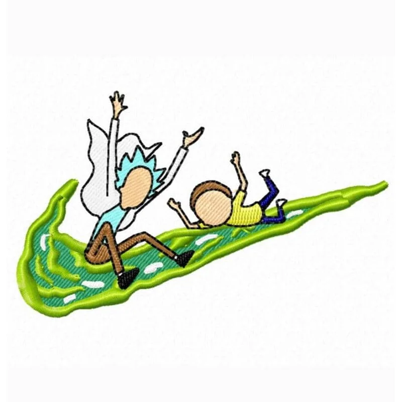 nike rick and morty
