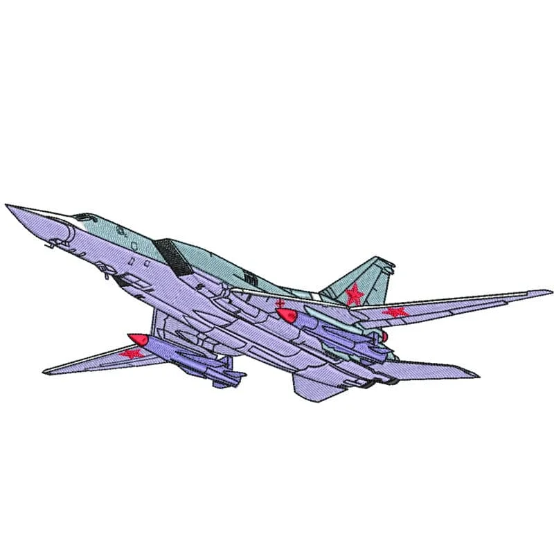 Бомбардировщик Ту-22М3, большая вышивка