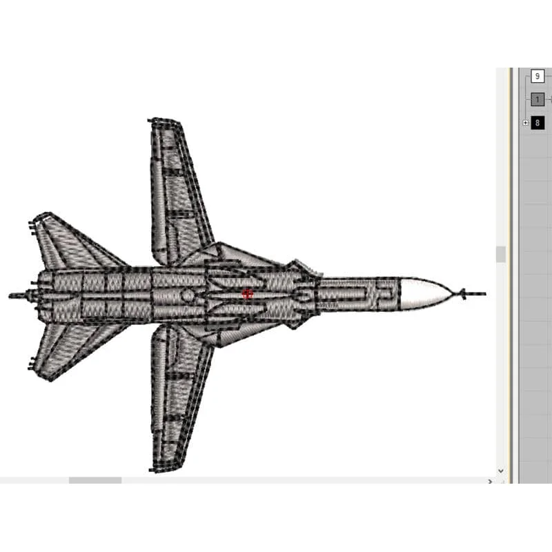 Фронтовой бомбардировщик Су-24, мод-4, вид снизу
