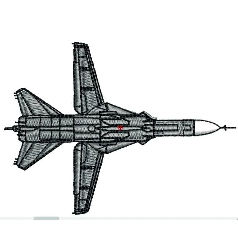 Фронтовой бомбардировщик Су-24, мод-4, вид снизу